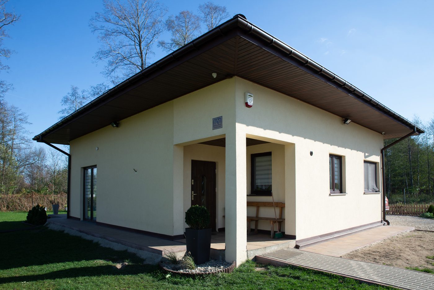 Detached home built with System3E in Budy Zosine, Poland